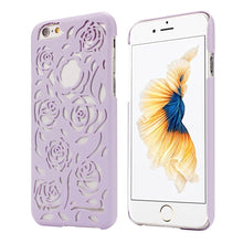 Hollow Out Rose Flowers Cell Phone Back Hard Case Cover Skin For iPhone 6S 4.7 Inch IMY66