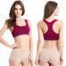 Lady Crop Tops Padded Vest Fitness Stretch Bras For Women IMY66