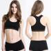 Lady Crop Tops Padded Vest Fitness Stretch Bras For Women IMY66