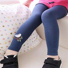 Leggings For Girls Kids Baby Toddler Cotton Pants Bird Pattern Skinny Elastic Stretch Warm Leggings Trousers IMY66