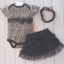 Lovely Baby Clothesborn Infant Baby Girls Polka Dot Princess Jumpsuit Headband+Romper+TUTU Skirt Outfit Clothes IMY66