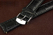 Luxury Crocodile Faux Leather Mens Analog Watch Watches IMY66