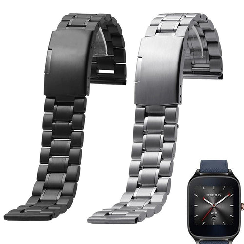Luxury Replacement Watch Band Full Stainless Steel Quick Release Watch Band Strap for ASUS ZenWatch 2 WI501Q IMY66