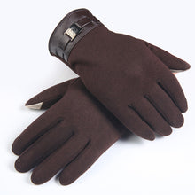 Luxury Mens Full Finger Smartphone Touch Screen Cashmere Gloves Mittens Cashmere luvas de inverno IMY66