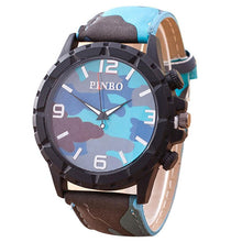 Male Camouflage Quartz Watch Men Military Hiking Wristwatches Boy Students Running Relojes hombres IMY66