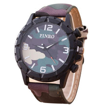 Male Camouflage Quartz Watch Men Military Hiking Wristwatches Boy Students Running Relojes hombres IMY66