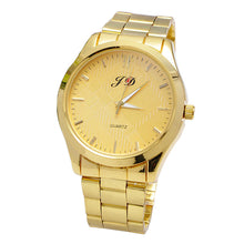 Men's Luxury Watch Gold Analog Quartz Watches Men Stainless Steel Wrist Watch relogio masculino erkek kol saati IMY66