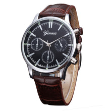 Mens Watch Retro PU Leather Band Analog Alloy Quartz Wrist Watch relogio masculino erkek kol saati Hour Clock IMY66