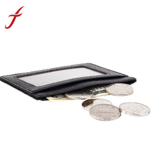 Mini Neutral PU Leather Wallet Card Holder case bag Credit ID Card Purse unisex purse small wallet IMY66