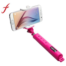 Mini Wireless Bluetooth Zoom Function Fold Selfie Stick Self-portrait Monopod For Samsung For IPhone IMY66