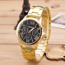 Quartz Dress Watches Women Roman Numerals Luxury Stainless Steel Wrist Watch Reloj Mujer Relogio Golden IMY66