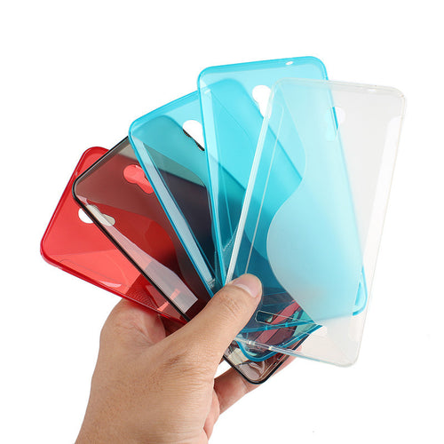 S-line Clear Silicone Protective Cover Case For JIAYU S3 Smartphone IMY66
