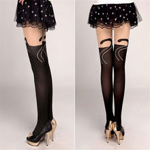 Sexy Stockings Women Cute Cat Tail Leggings Female Catoon Stocking Sexy Sheer Pantyhose Stockings Long Sexy Stocking IMY66