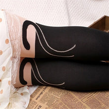 Sexy Stockings Women Cute Cat Tail Leggings Female Catoon Stocking Sexy Sheer Pantyhose Stockings Long Sexy Stocking IMY66