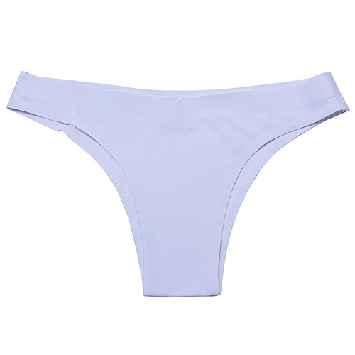Size S-L Women Invisible Underwear Thong Cotton Spandex Gas Seamless Crotch IMY66