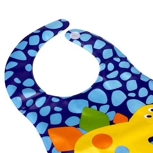 Spot Kids Child girl and boy Infant Baby Bibs Translucent Plastic Soft Baby Waterproof Bibs EVA easy to wear burps IMY66