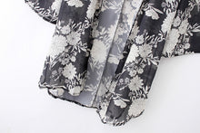 Women Floral Printed Gauze Blouses Kimono Cardigan Coat Jacket Designer Vestideo blusa feminino IMY66