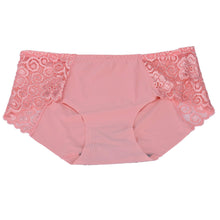 Ultra-Thin Transparent Sexy Lingerie Women Lace Hollow Panties Breathable Solid Seamless Briefs Panties Underwear IMY66