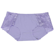 Ultra-Thin Transparent Sexy Lingerie Women Lace Hollow Panties Breathable Solid Seamless Briefs Panties Underwear IMY66