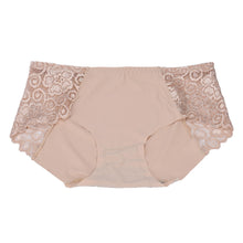 Ultra-Thin Transparent Sexy Lingerie Women Lace Hollow Panties Breathable Solid Seamless Briefs Panties Underwear IMY66