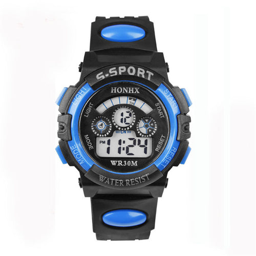 Waterproof Children Boys Digital LED Quartz Watches Alarm Date Outdoor s Wrist Watch IMY66