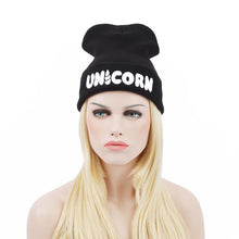 Funny Hats s Outdoor UNICORN Beanie Cap Skullies Knitted Hip-Hop Hats For Men Women Beanie Snapback IMY66