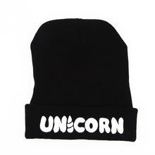Funny Hats s Outdoor UNICORN Beanie Cap Skullies Knitted Hip-Hop Hats For Men Women Beanie Snapback IMY66