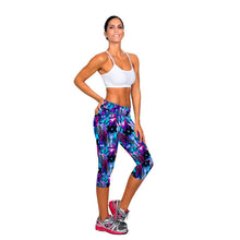 Women Compression s Pants Elastic Wicking Exercise Female Fitness Cropped Slim Leggings IMY66