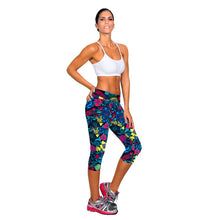 Women Compression s Pants Elastic Wicking Exercise Female Fitness Cropped Slim Leggings IMY66