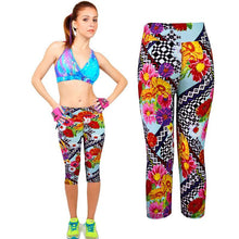 Women Compression s Pants Elastic Wicking Exercise Female Fitness Cropped Slim Leggings IMY66