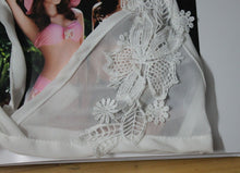 Women Floral Translucent Sheer Lace Crop Top Camisole Bralet Strappy Bra Cropped Halter Tops Sexy Lingerie Underwear IMY66