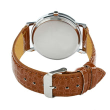 Women Men Casual Luxury Analog Watches Faux Leather Blue Ray Glass Quartz WristWatch Watches Clock Hours IMY66