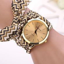 Ladies flower cloth wrist watch women dress watchfabric watch sweet girls watch relogio IMY66