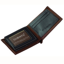 PU Leather Wallet Men Clip Cowhide Wallet Men Coin Wallet Small Clutches Men's Purse Pouch Short Men Wallet IMY66