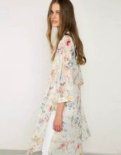 Plus Size Women Blouses blusas Kimono Floral Printed Half Sleeve Chiffon Kimono Cardigan Tops Blouse Shirts Outwear IMY66