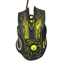 Professional 6 Buttons 2400 DPI LED Optical USB Wired Gaming PRO Mouse Mice For PC Laptop Computer Game Mouse IMY66