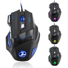 Professional Wired Gaming Mouse Gamer 7 Button 5500 DPI LED Optical USB Wired Computer Mouse Mice Cable Mouse IMY66