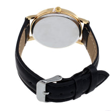 Relogio feminino Montre femme Relojes Mujer Watch Women Ladies Retro Tower Stripe Pattern PU Leather Quartz Wrist Watch IMY66