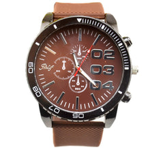 Reloje Hombre Men Watches Luxury Round Steel Case Hour Watch Orologio Uomo Silicone Quartz Analog Wristwatch IMY66