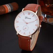 Retro Woman Dress Watches Casual PU Leather Band Analog Alloy Quartz Wrist Watch relogio feminino Geneva Watches IMY66