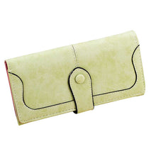 Retro Women Wallet Multi-card Position Hasp Two Fold Wallet Long Purse Card Holder carteira feminina IMY66