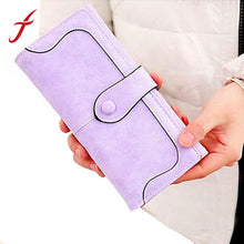 Retro Women Wallet Multi-card Position Hasp Two Fold Wallet Long Purse Card Holder carteira feminina IMY66