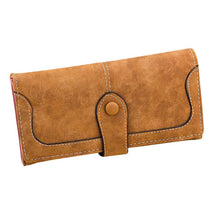 Retro Women Wallet Multi-card Position Hasp Two Fold Wallet Long Purse Card Holder carteira feminina IMY66