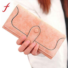 Retro Women Wallet Multi-card Position Hasp Two Fold Wallet Long Purse Card Holder carteira feminina IMY66