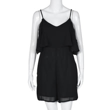 Ruffles High Waist Sexy Women Jumpsuit Romper One Piece Playsuit Off Shoulder Short Overalls Macacao Feminino IMY66