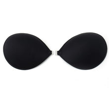 Self-Adhesive Silicone Invisible Strapless Cotton Front Closure Push Up Bra Brassiere For Women Cup A-D IMY66