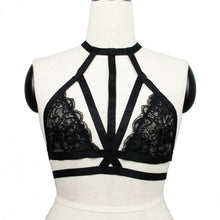 Sexy Bralette Crop Tops For Women Lace Camisole Vest Bandage Ultrathin Bra Crop Tops Vest Strappy Bra Lingerie IMY66