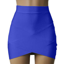 Sexy Draped Knee Length tight stretch Party Club Evening Mini Pleated pencil Skirt Petticoat IMY66
