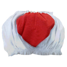 Sexy Strapless Tank Tops For Women Love Heart Printed Vest Crop Top Bralette Bustier Strapless Tank Tops Vest cropped IMY66