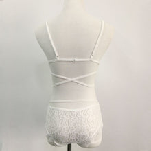 Sexy Women Lace Strap Crop Tops Bandage Lingerie Lace Underwear Dress Babydoll Underwear Sleepwear G-string Camis Tops IMY66